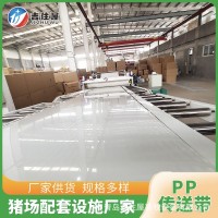 雞舍自動清糞機傳送帶 養殖場用PP清糞塑料傳送帶 鴨棚糞便輸送帶  100平方米起批